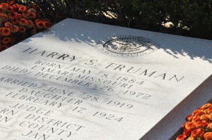 the marker for Harry's resting place