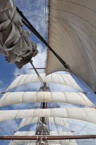 foremast and outer jib