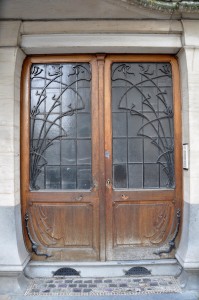 Art Nouveau door