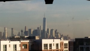 first glimpse of the Big Apple