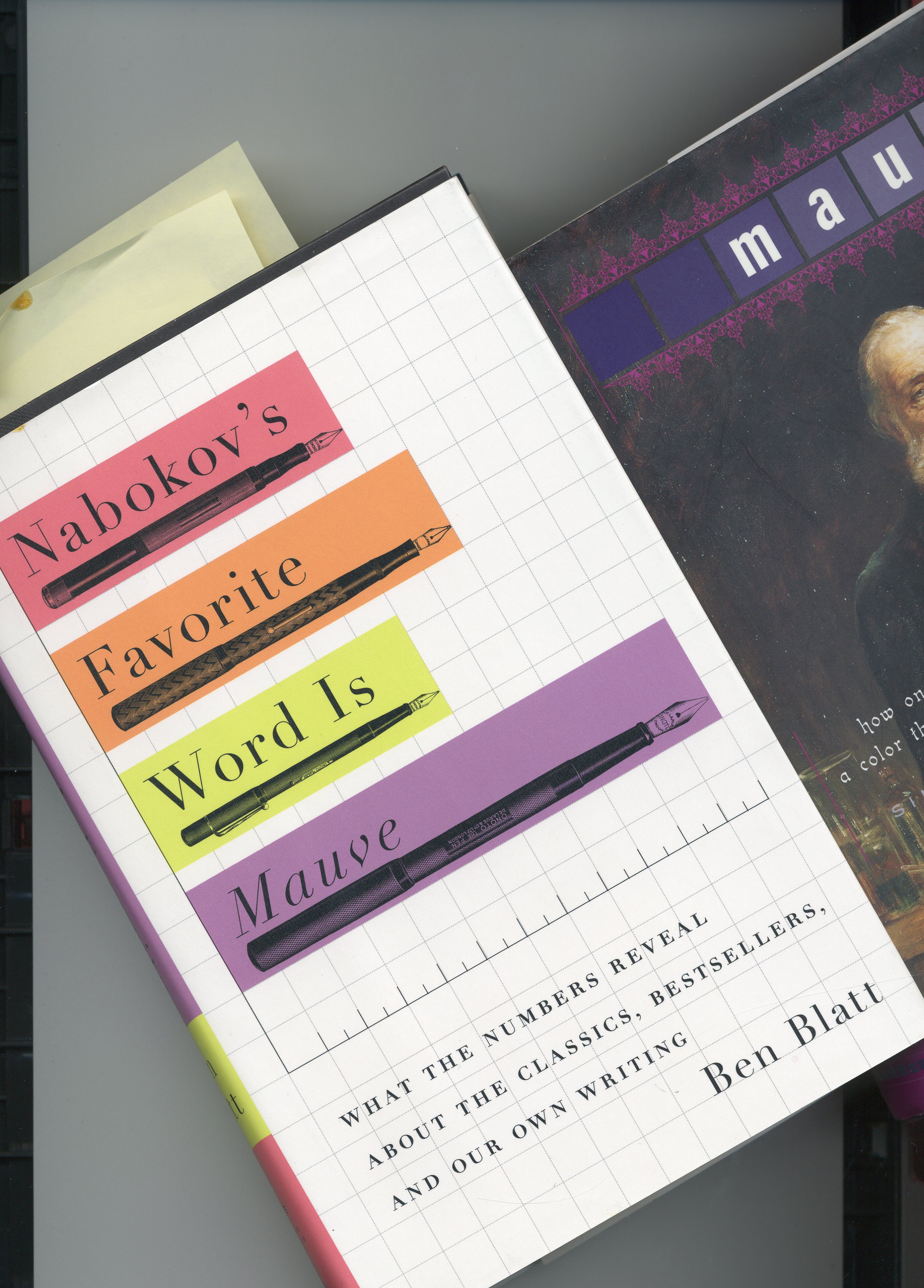 Book #8 in 2018: “Nabokov’s Favorite Word Is Mauve” by Ben Blatt